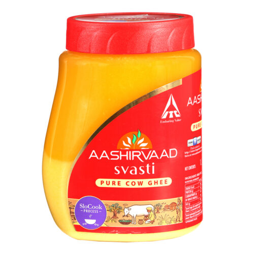 Aashirvaad ghee 500ml jar
