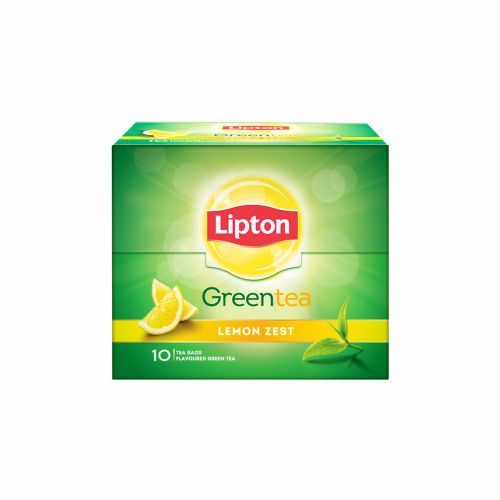 Lipton green tea 10 bags (lemon)