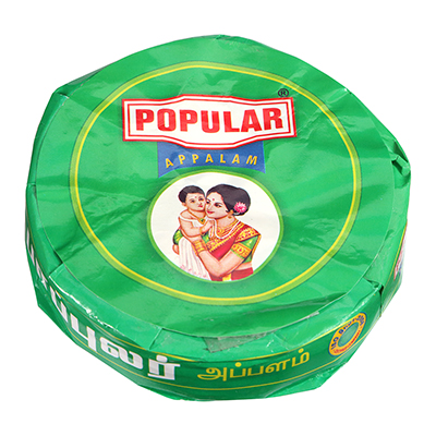 Popular appalam 140gms