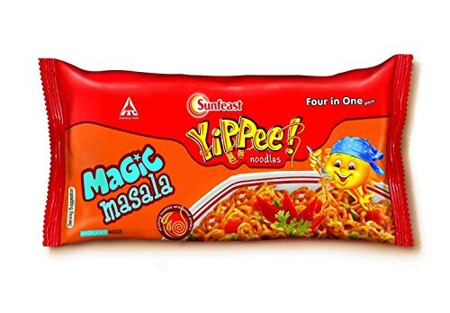Yippee noodles four in one pack