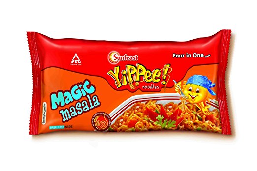 Yippee noodles four in one pack
