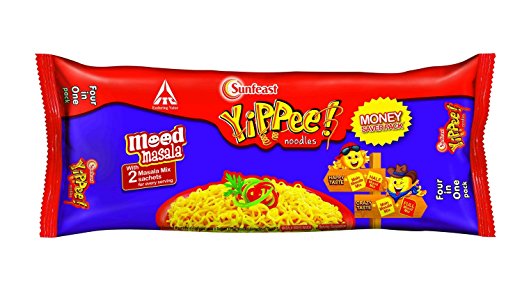 Yippee mood noodles four in one pack