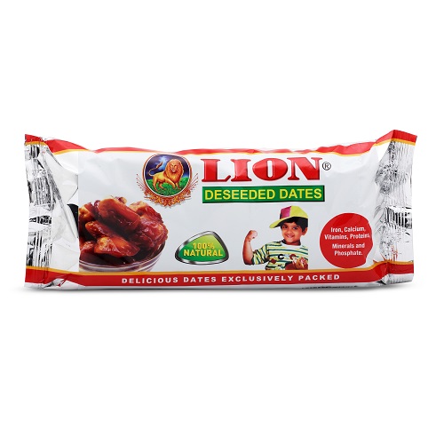Lion deseeded dates 500gms