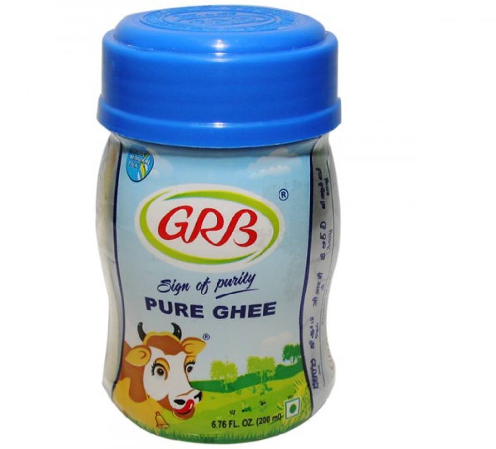 GRB ghee 200ml jar