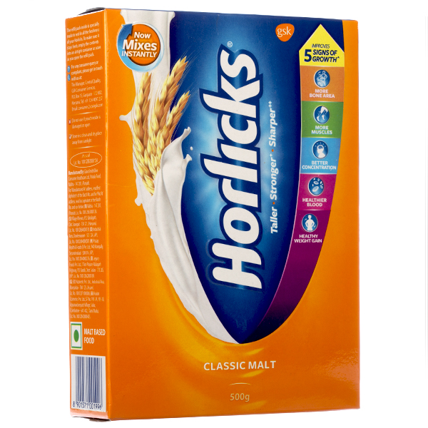 Horlicks 1kg refil pack free 500g oats