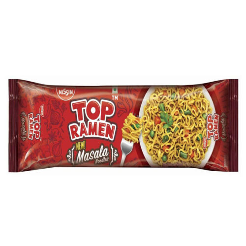Top ramen noodles six in one pack
