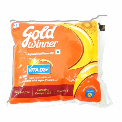 Gold winner sunflower oil 500ml