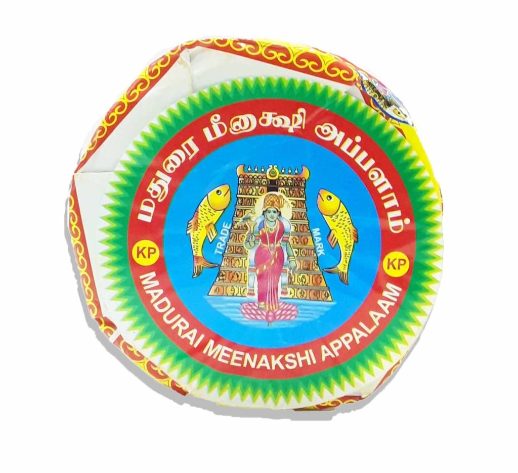 Madurai meenakshi appalam 200gms (special)