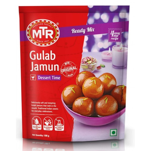 Mtr gulab jamun mix 175gms 1+1 offer