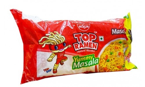 Top ramen noodles 4 in 1 pack