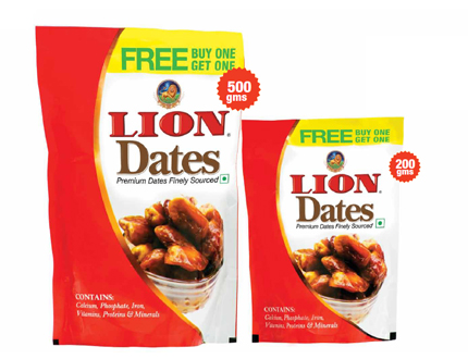 Lion Dates -with seed (Buy 1 get 1 offer )