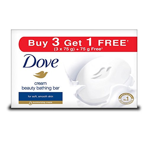 Dove cream soap 75g(buy 3 get 1 free*)