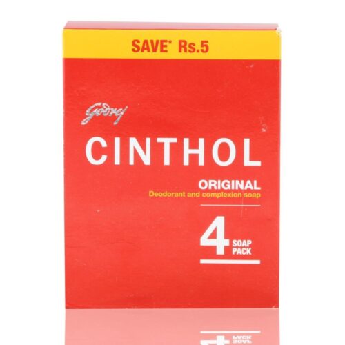 cinthol soap 100g (pack of 4)