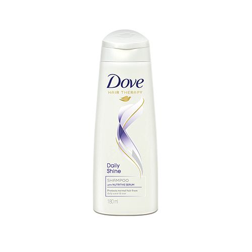 Dove daily shine shampoo 180ml