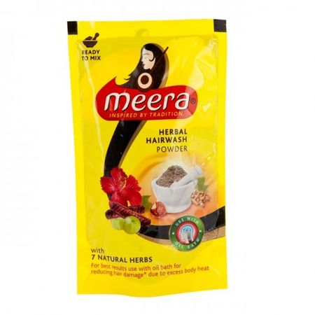 Meera herbal hair wash 40g pouch