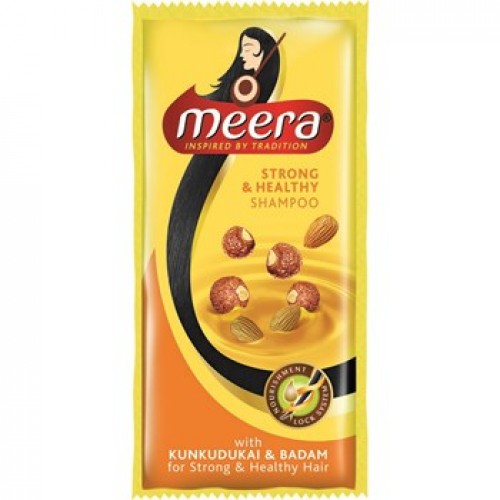 Meera herbal shampoo 3Rs-16pcs