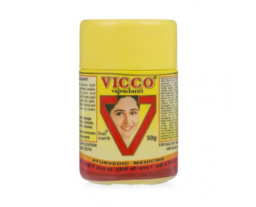 Vicco Vajradanti Toothpowder 50g