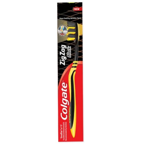 Colgate zig zag black toothbrush (soft)