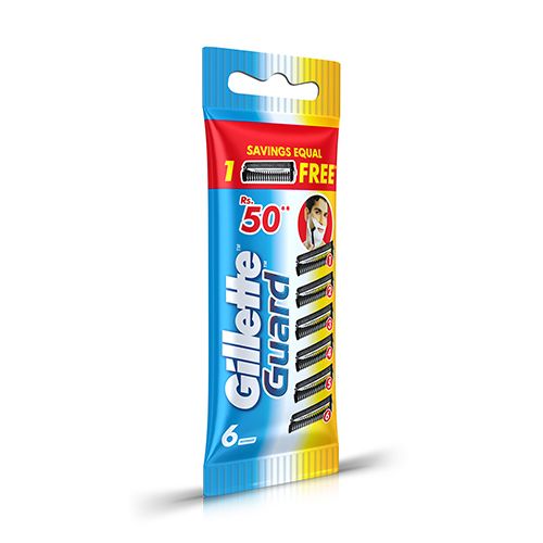 Gillette guard razor's blades 8pcs