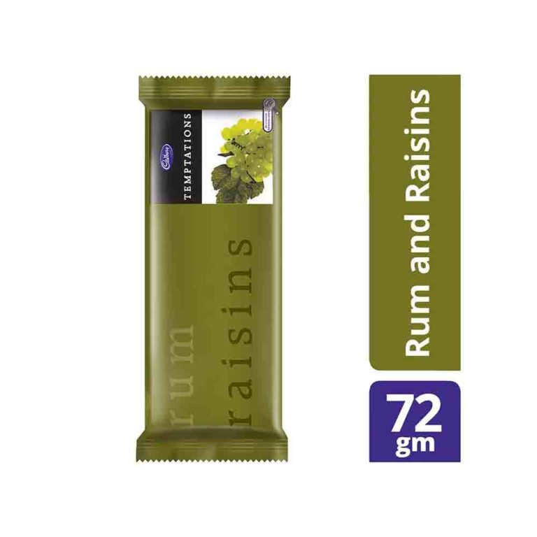 Cadbury Temptations Rum Raisins Chocolate