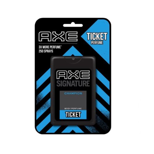 Axe ticket perfume champion