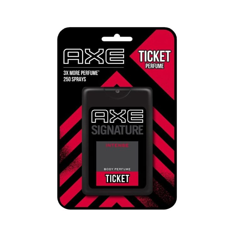 Axe ticket perfume intense