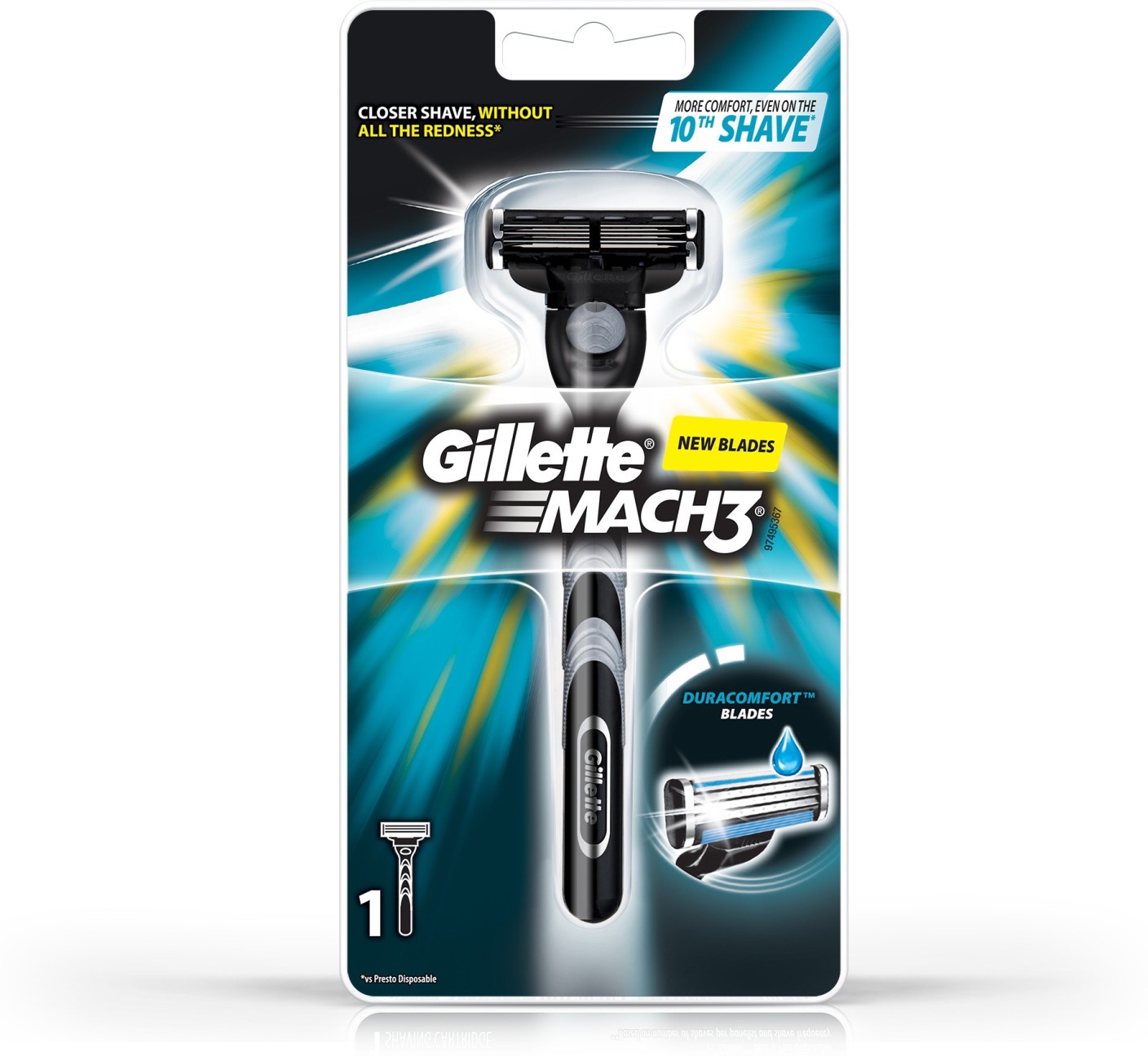 Gillette mach 3 shaving razor