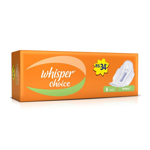Whisper choice wings sanitary pad 7pcs