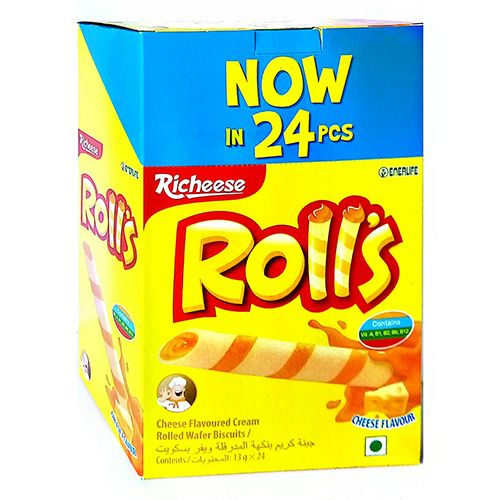 Nabati cheese rolls 24pcs-13g each