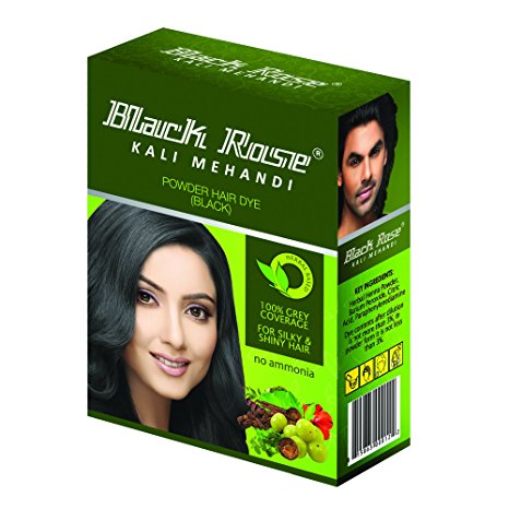 Black rose powder hair dye box-5pcs(black)