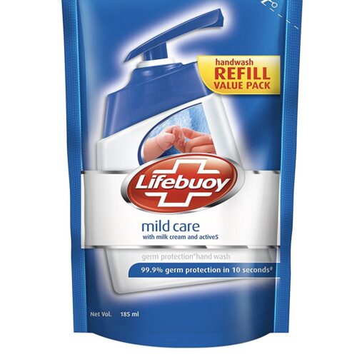 Lifebuoy mild care hand wash pouch 185ml