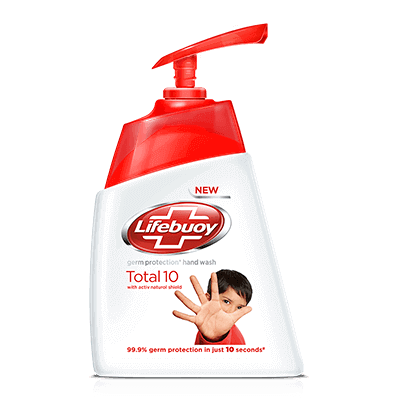 Lifebuoy total hand wash pump 190ml