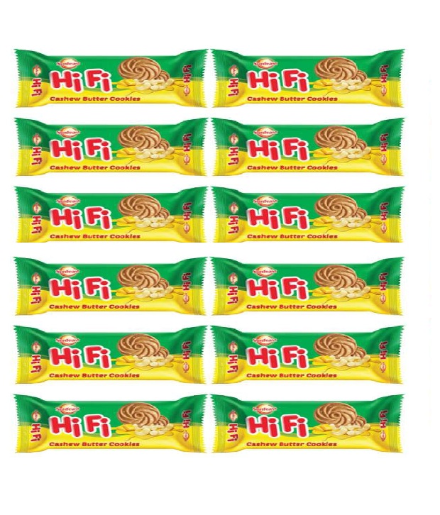 Sunfeast hifi cashew pack of 12
