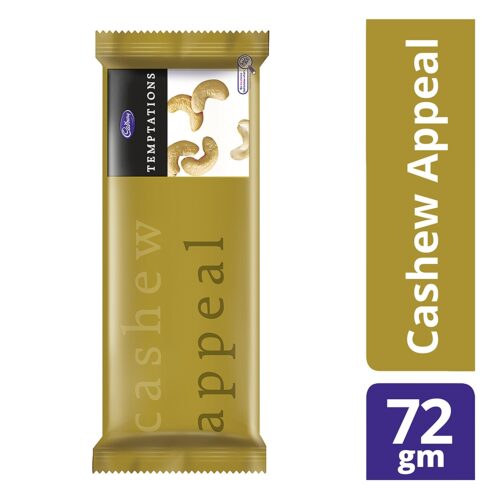 Cadbury temptation cashew appeal 72gm