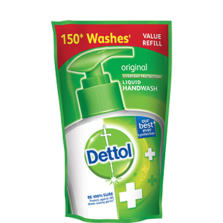 Dettol original hand wash pouch 175ml