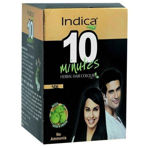 Indica powder hair dye black pack of 8