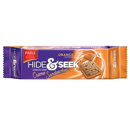 Parle Hide and Seek orange cream