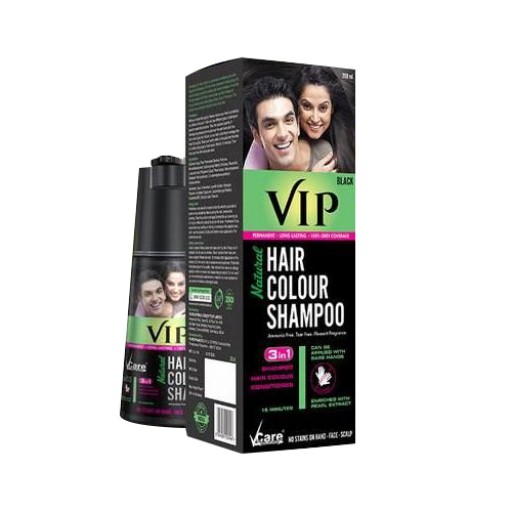 VIP shampoo hair color black 180ml