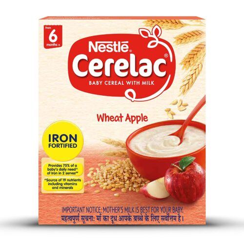 Nestle Cerelac stage 1 wheat apple 300g