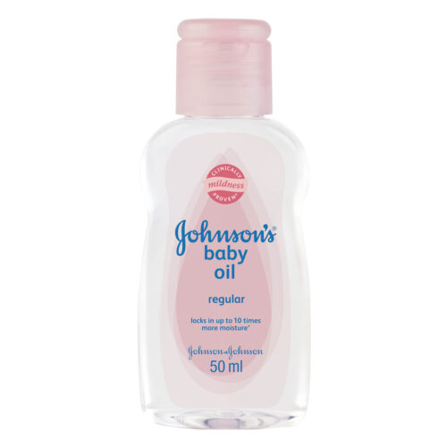 Johnsons baby oil with vitamin E 50ml