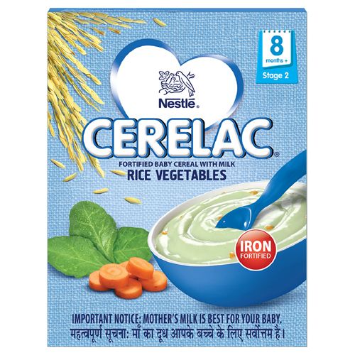 Nestle Cerelac stage 2 rice vegetables 300g