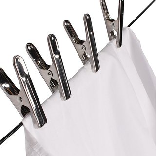 Stainless steel cloth clip 12pcs