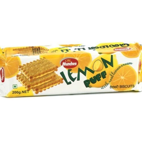 CBL Munchee Lemon puff biscuits 200g