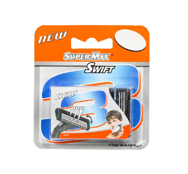 Supermax swift 3layer blade(4pcs)