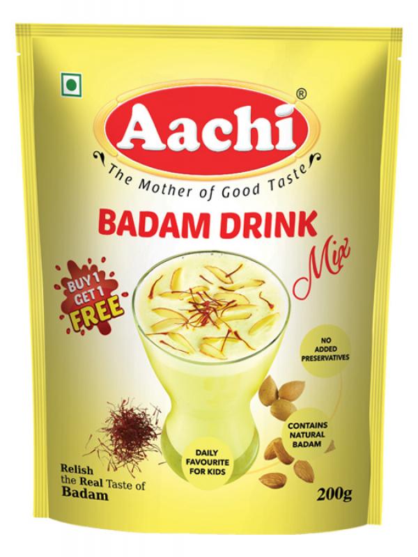 Aachi badam mix 200gms (buy 1- get 1)
