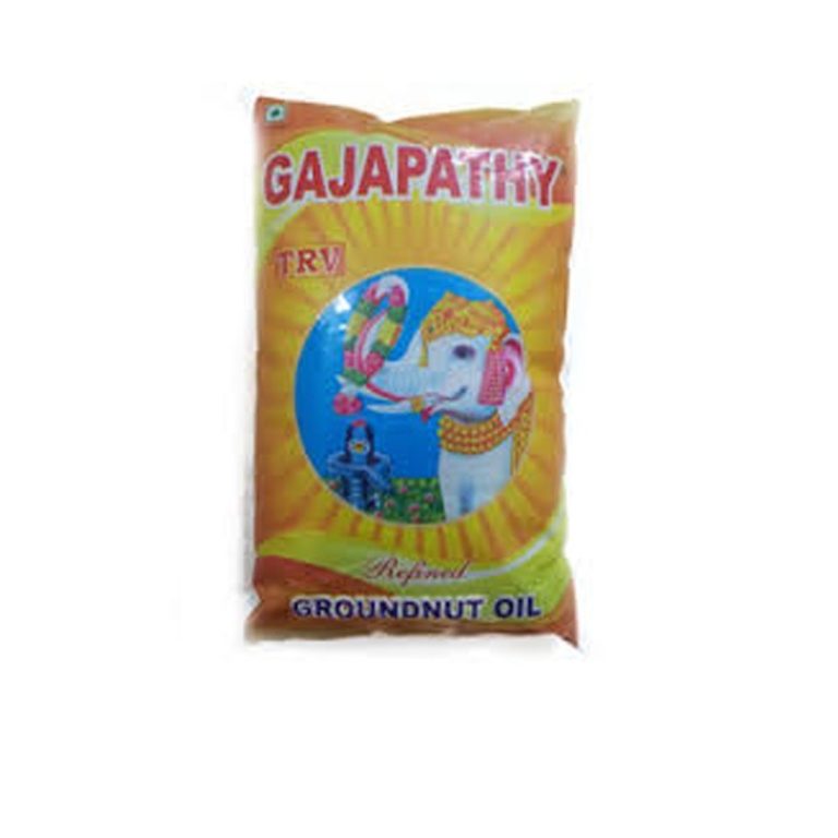 Gajapathy refined groundnut oil 1lit