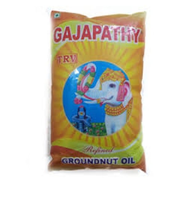Gajapathy refined groundnut oil 1lit