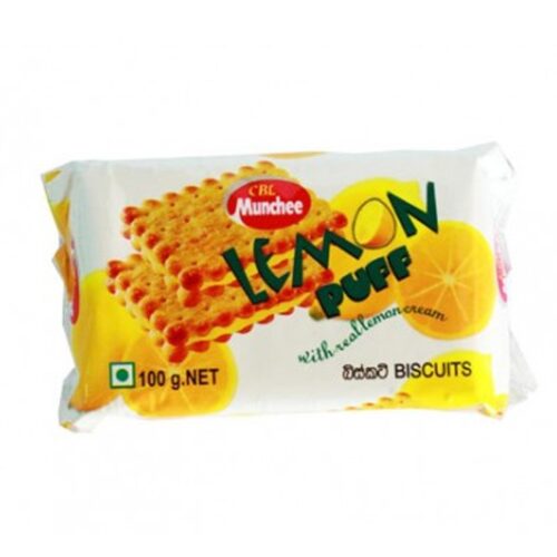 CBL Munchee Ceylon Lemon puff biscuits 100g