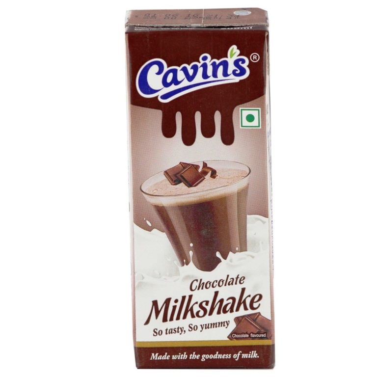 Cavins chocolate milkshake 200ml