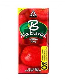 B natural apple juice 200ml